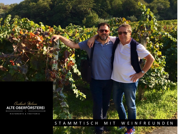 Stammtisch mit Weinfreunden und DE STEFANI