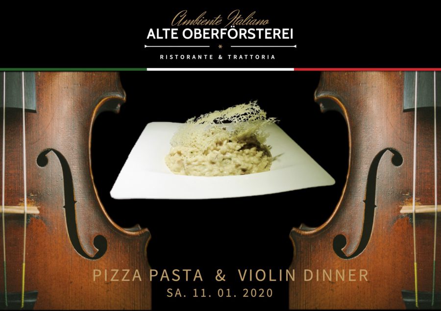 PIZZA PASTA & VIOLIN DINNER